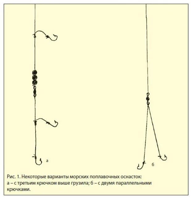 Поплавочная оснастка на карася с двумя крючками С морского пирса - Всё о рыбалке - Медиаплатформа МирТесен