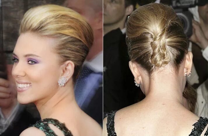 Поправить прическу на фото Wedding Hairstyle Inspiration: Iconic Looks from the Red Carpet Short wedding ha