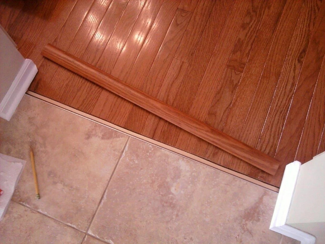 Порог ламинат и плитка фото Image result for transition from wood to tile in doorway