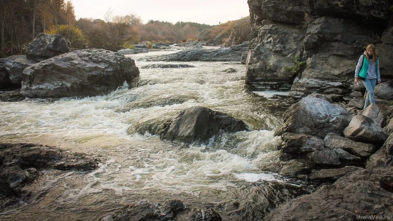 Порог ревун каменск уральский фото Порог Ревун и Смолинская пещера Ураловед - YouTube