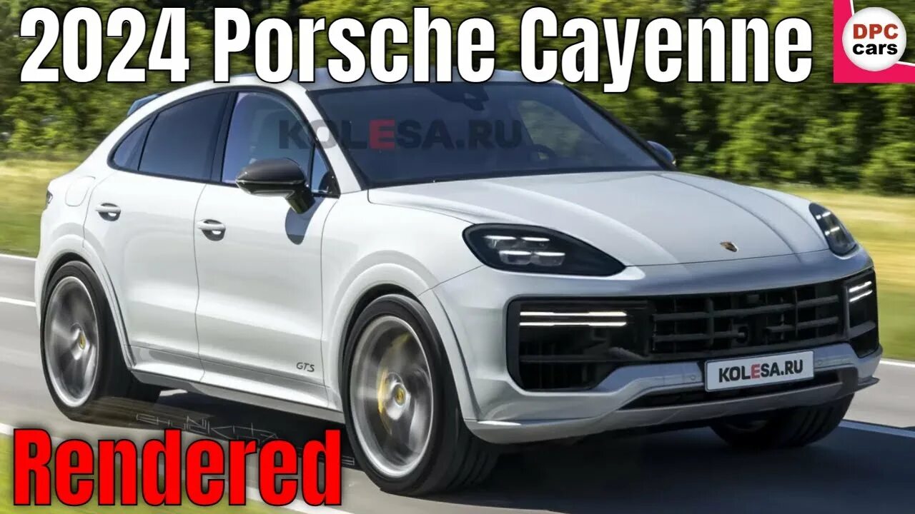 Порше кайен купе 2024 фото New 2024 Porsche Cayenne Coupe Rendered from Spy Photos - YouTube