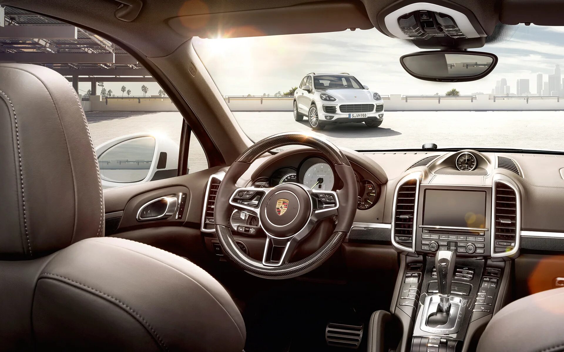 Порше кайен салон фото Porsche Cayenne S E-Hybrid - CGI & Retouching :: Behance