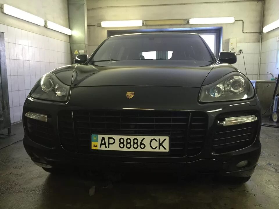 Порше кайен тюнинг фар Черные фары!)) - Porsche Cayenne (1G) 955/957, 4,8 л, 2008 года стайлинг DRIVE2