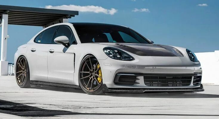 Порше панамера тюнинг фото Porsche Panamera 4S Promises Faster Runs With DMC Tuning Package Carscoops Porsc