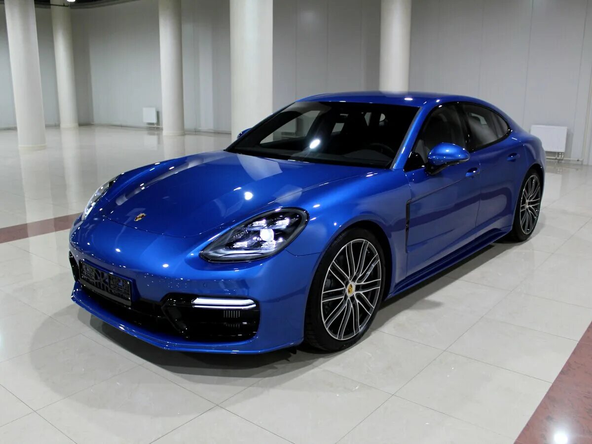 Порше синий фото Купить новый Porsche Panamera II 4S 2.9 AMT (440 л.с.) 4WD бензин робот в Ростов