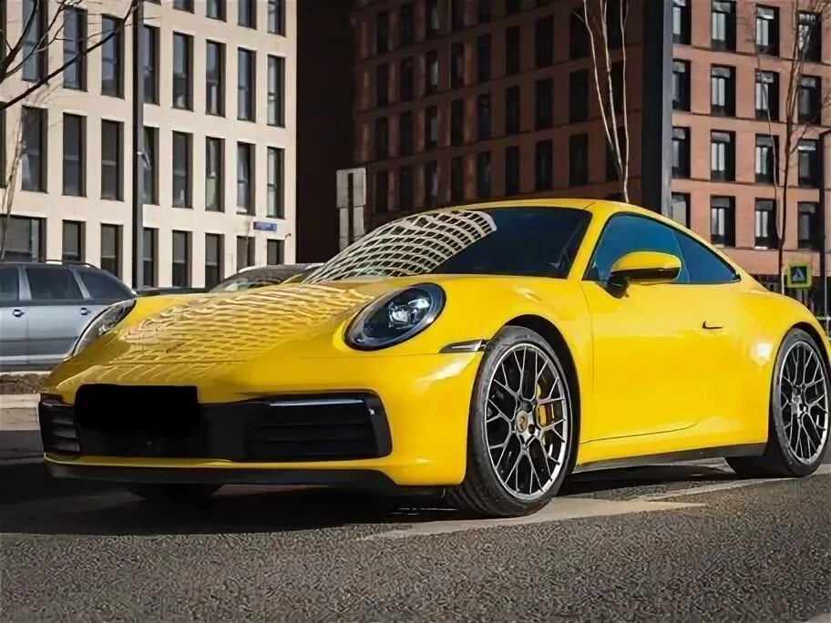 Аренда Porsche 911 Yellow 2022 в Майами Pugachev Luxury Cars