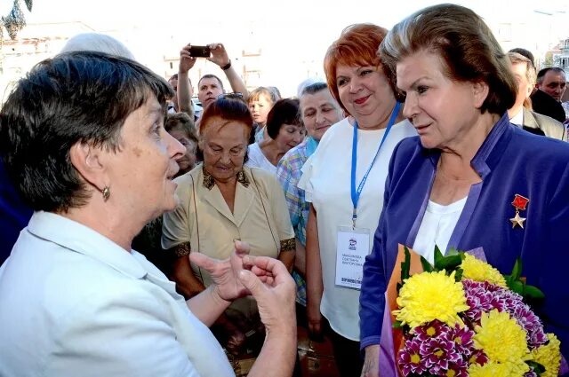 Порт фото терешковой тверь К Валентине Терешковой 6 марта обратился губернатор Игорь Руденя АиФ Тверь