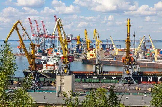 Порт одессы сегодня фото Odessa Marine Trade Port Изображения: просматривайте стоковые фотографии, вектор