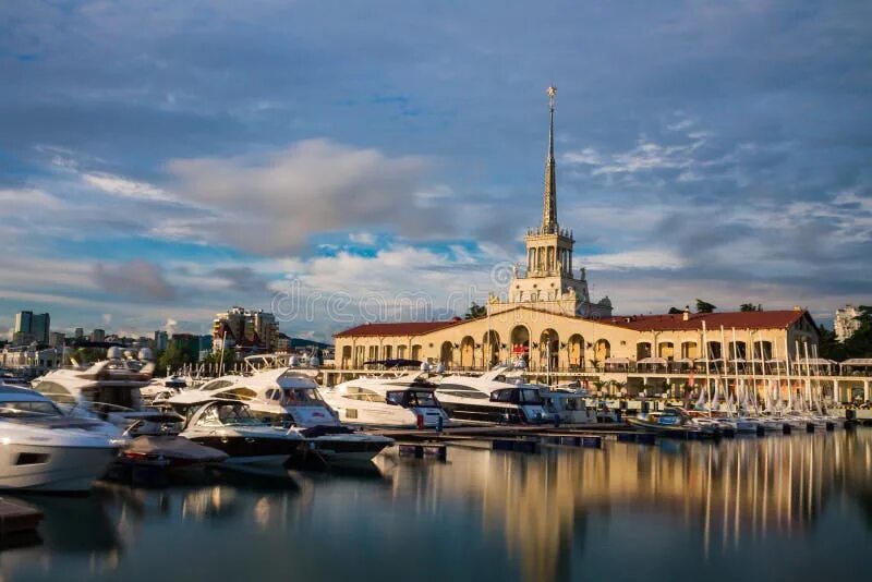 Порт сочи фото Barque Krusenstern in the Port of Sochi Editorial Stock Photo - Image of barque,