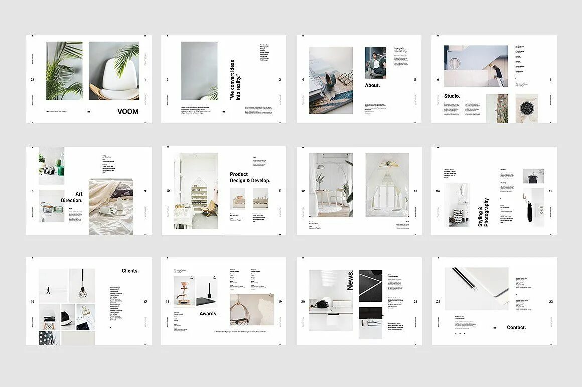 Портфолио дизайн проектов Voom Portfolio Book design layout, Strong typography, Print portfolio design