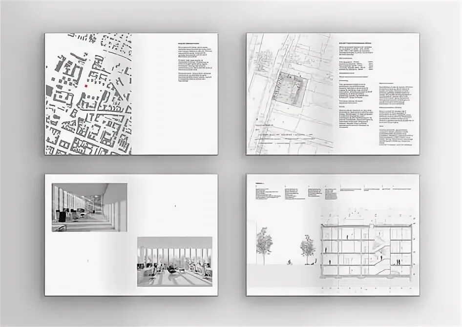 Портфолио дизайн проектов Creative Architecture Booklet Layout Ideas