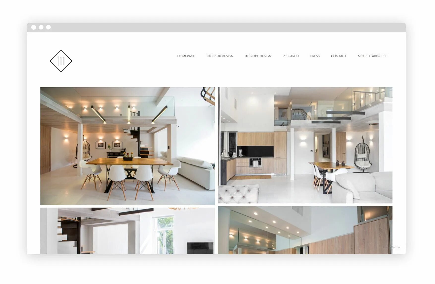 Портфолио дизайнера интерьера образец 10+ Interior Design Portfolio Website Examples We Love - Format