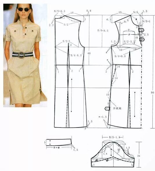 Портной блог бесплатные выкройки женских платьев выкроики Узоры для одежды, Образец моды, Выкройка платья