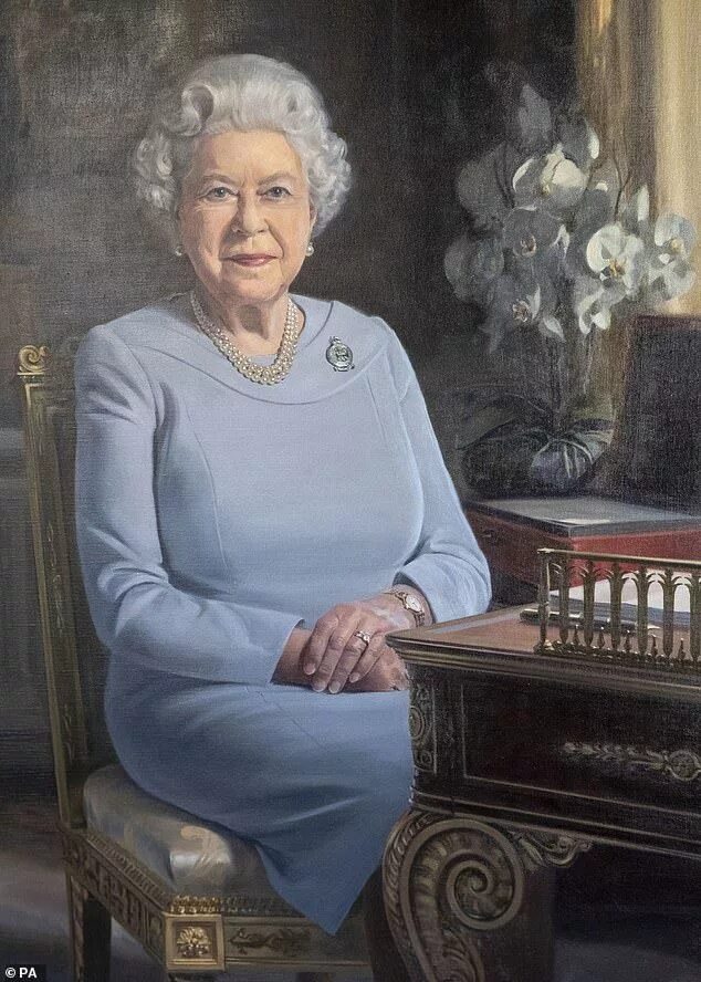 Портрет королева фото Новый портрет королевы Royal family portrait, Queen elizabeth ii, Her majesty th