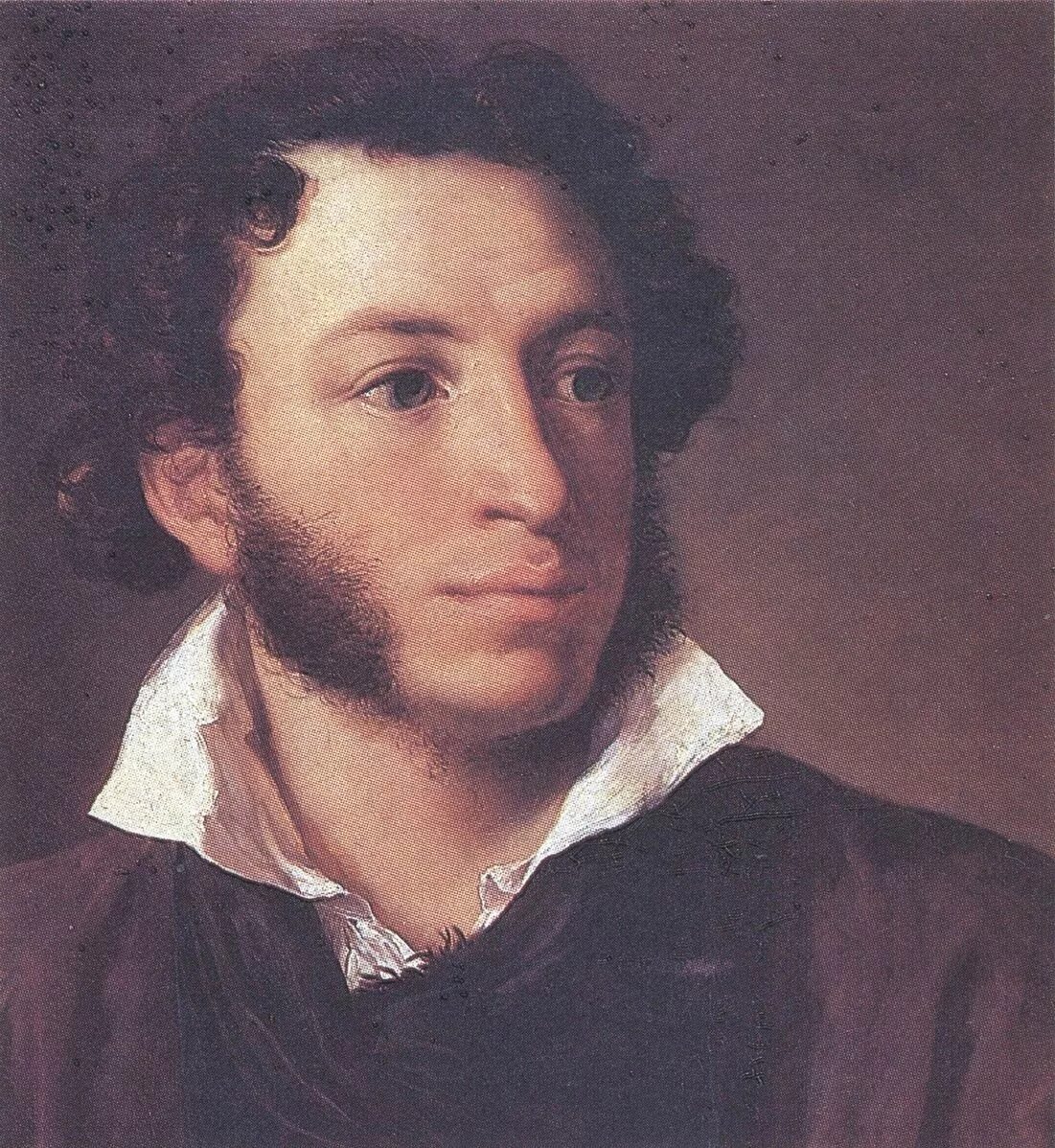 Портрет пушкина фото Файл:Pushkin Alexander, 1827, fragment.jpg - Википедия