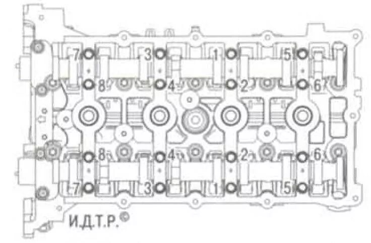 Порядок и момент затяжки распредвалов 4g64gdi Removal, troubleshooting and installation of Lancer X camshafts