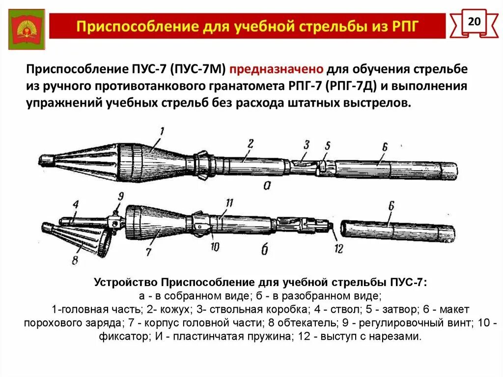 Порядок неполной разборки рпг 7 Рпг 7 противотанковая оборона характеристики - найдено 83 картинок