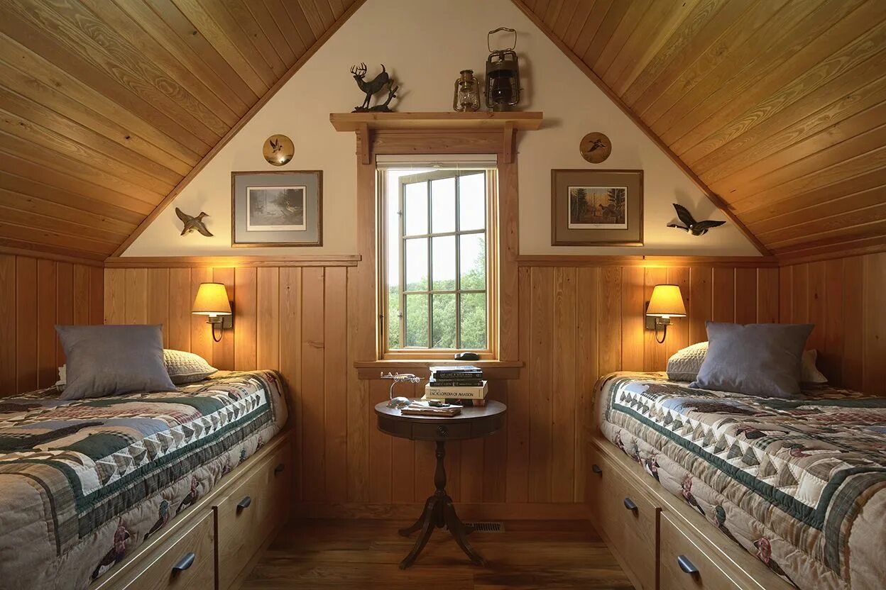 Порядок оформления дачного дома Otter Tail Hunting Lodge - David Heide Design Studio Hunting cabin decor, Rustic