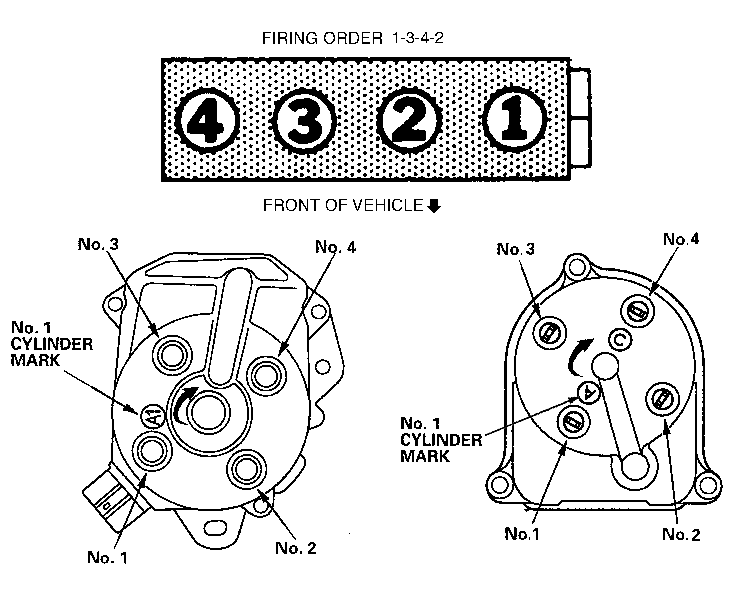 Порядок подключения бронепроводов f20a двигатель 2002 Ford Focus 2.0 Firing Order Wiring and Printable