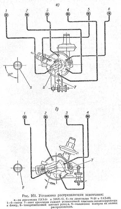 Порядок подключения проводов газ 53 Установка зажигания - Сайт о старых автомобилях и ретро технике