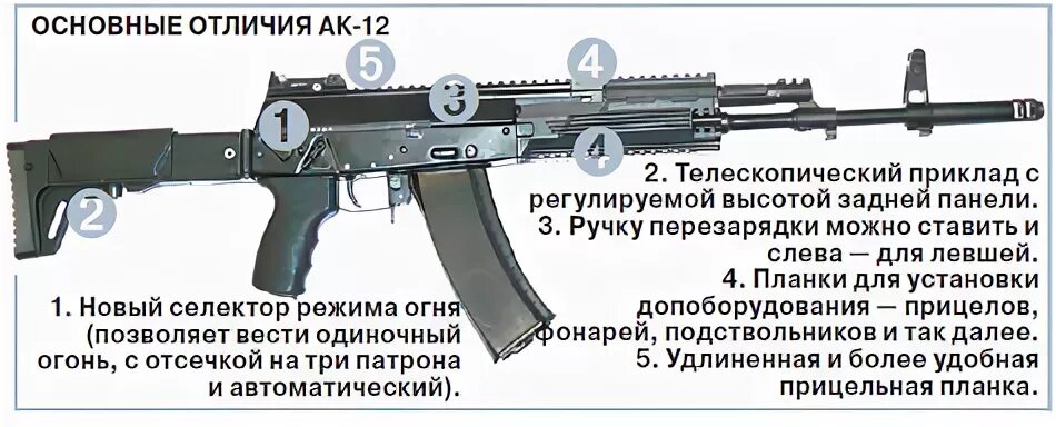 Порядок разборки ак 12 Калашников" сделал себе подтяжку - МК