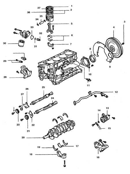 Порядок разборки дизеля Руководство по ремонту Toyota 4runner (Тойота 4 раннер) 1987-1998 г.в. 3.3.2.2 П