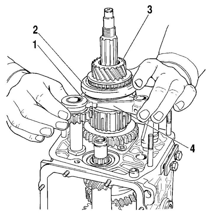 Порядок разборки кпп Disassembly and assembly of the gearbox (Chevrolet Niva 1 2002-2016: Transmissio