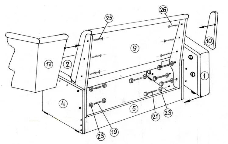 Порядок сборки дивана Разборка углового дивана: удобный способ для транспортировки