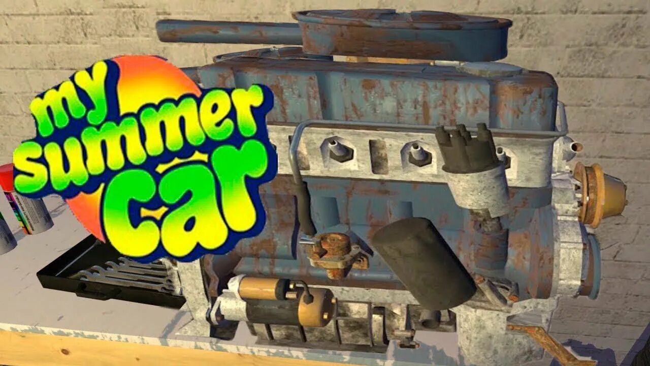 Порядок сборки двигателя в my summer car Жизнь БПАНЕРА Переделываем машину My Summer Car - YouTube