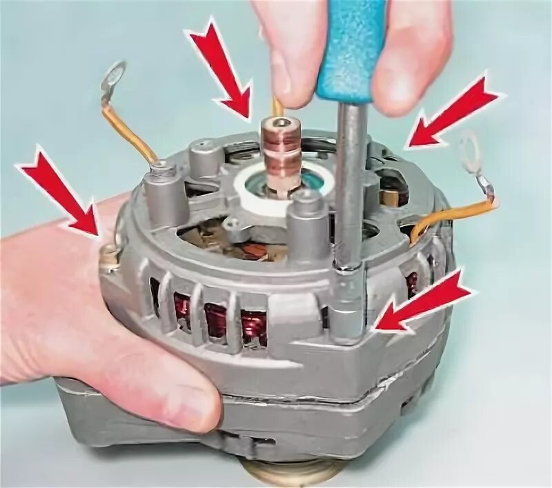 Порядок сборки генератора ваз Генератар - рамонт (ВАЗ-2114 "Samara-2" 2004-2013 / Электраабсталяванне / Электр