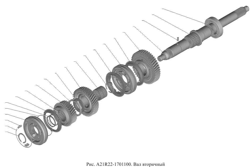 Порядок сборки кпп газель Схема сборки вала: найдено 90 изображений