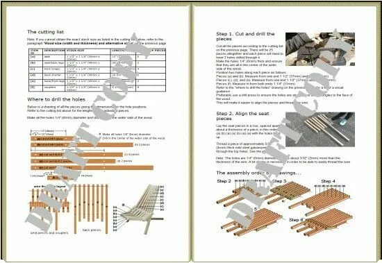 Порядок сборки кресла кентукки Pin on Bois Printable woodworking plans, Woodworking plans, Diy plans