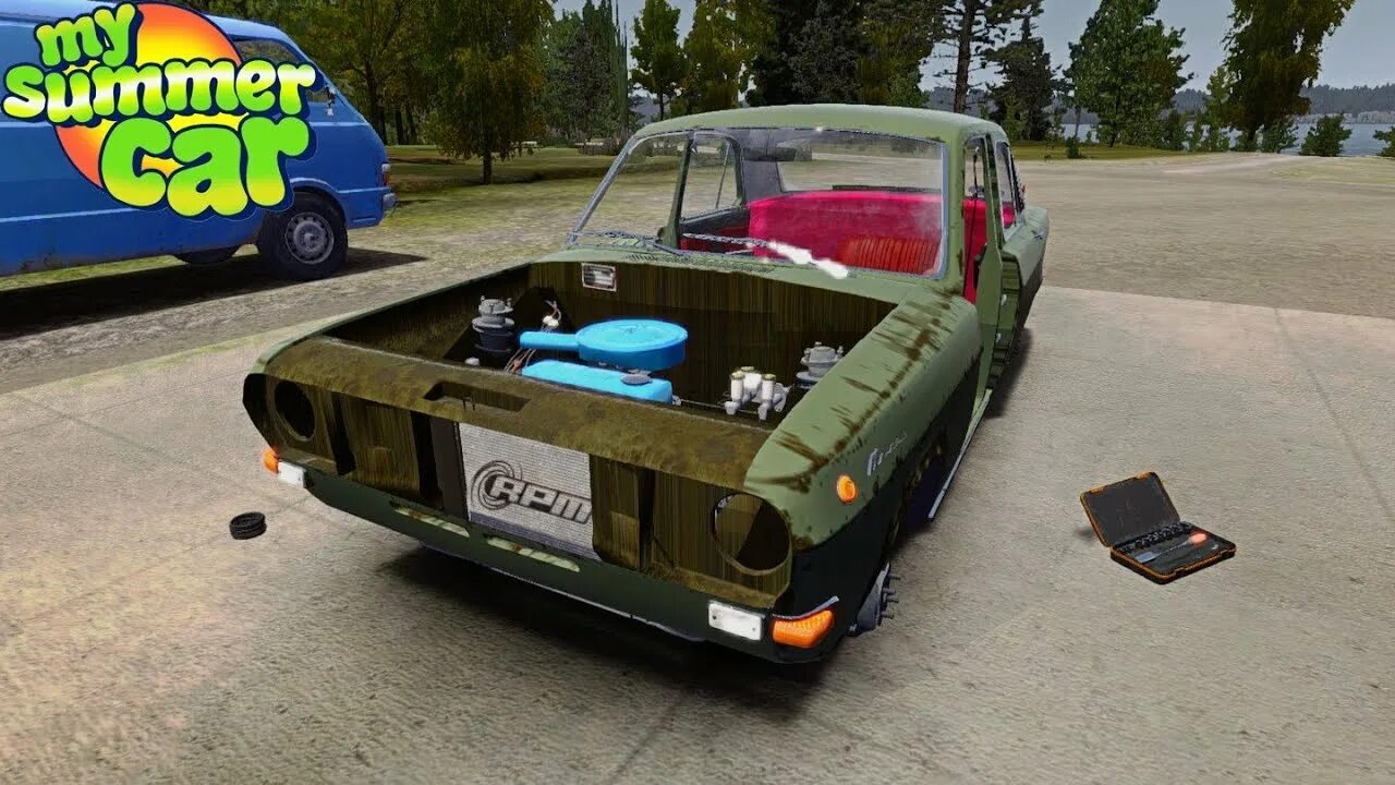 Порядок сборки машины в my summer VOLGA 24 ASSEMBLY FIRST START #2 I My Summer Car - YouTube