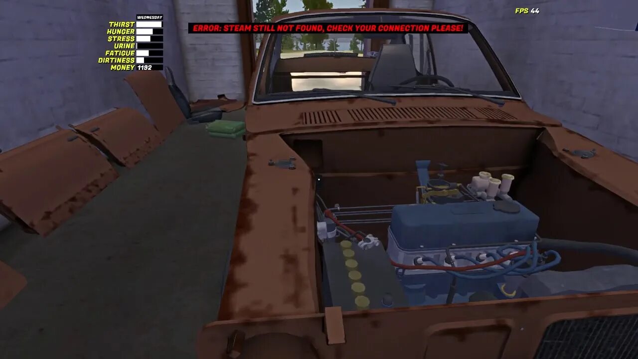 Порядок сборки машины в my summer car My Summer Car.Сборка автомобиля.Установка двигателя - YouTube