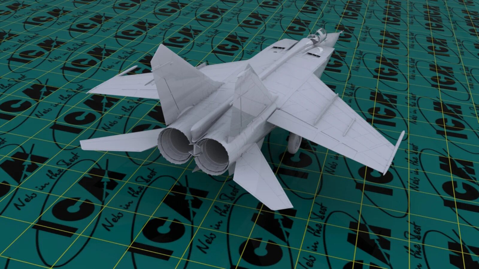 Порядок сборки миг 25 из бумаги Очередной анонс "в разработке" от ICM - МиГ-25 РБТ