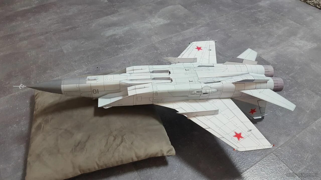 Порядок сборки миг 25 из бумаги МИГ-31 Hobby Model - Страница 3 - Модели из бумаги и картона своими руками - Фор