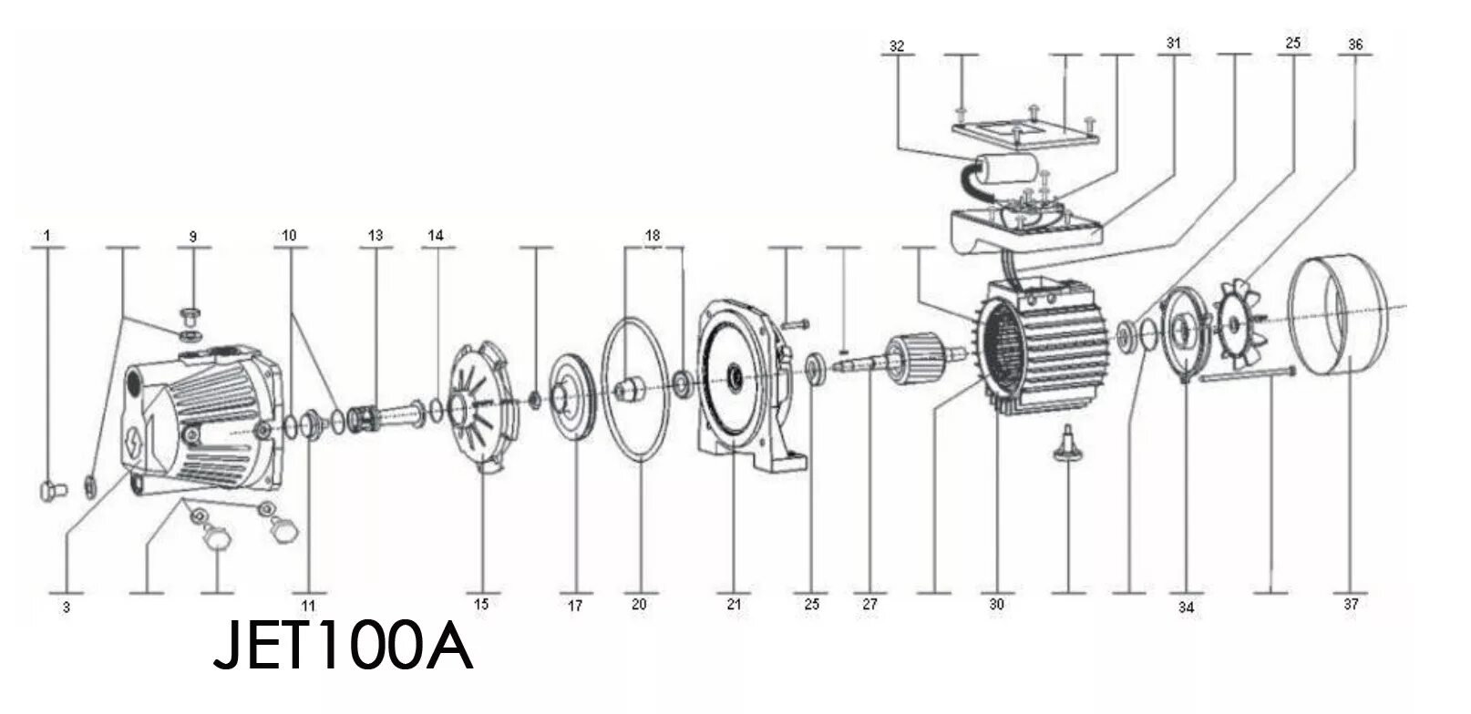 Порядок сборки насоса inm 40 125 130 Запчасти для насоса Omnigena