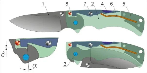 Порядок сборки ножей Ножевой ликбез: замки складных ножей (ч.1) Интернет-магазин Nozhikov.ru