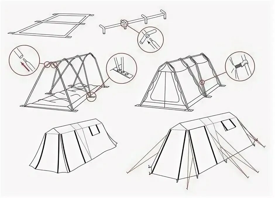 Порядок сборки палатки Кемпинговая палатка Alexika Victoria 10 - купить в интернет-магазине по низкой ц