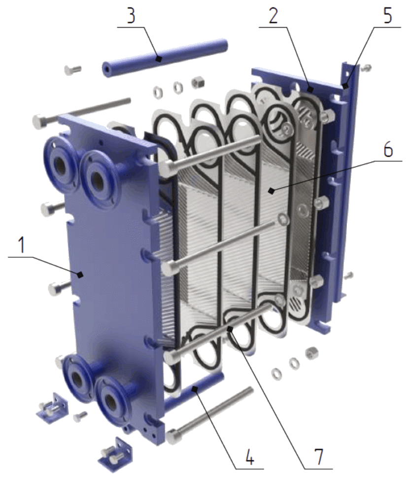 Принципы работы и конструкция пластинчатых теплообменников