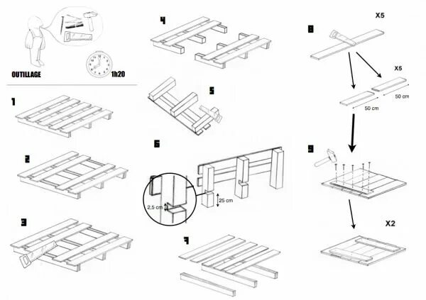 Порядок сборки поддона Complete Guide to Make This Pallet Club Chair * 1001 Pallets Club chairs, Repurp