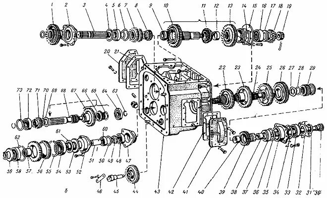 Disassembly and assembly of the gearbox (Chevrolet Niva 1 2002-2016: Transmissio