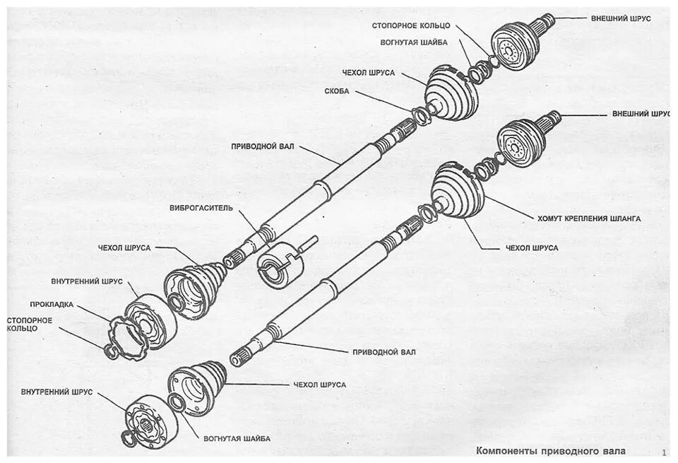 Порядок сборки шруса Срочно! Виброгаситель приводного вала - Сообщество "Volkswagen Golf и Jetta (Mk2