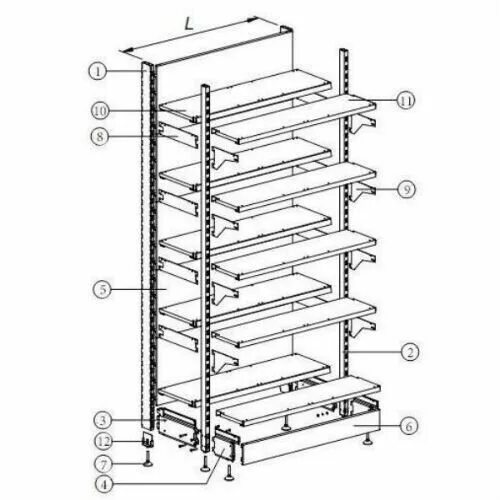 Порядок сборки стеллажа Купить торговые стеллажи для магазина в Кирове: заказать стеллажи металлические 