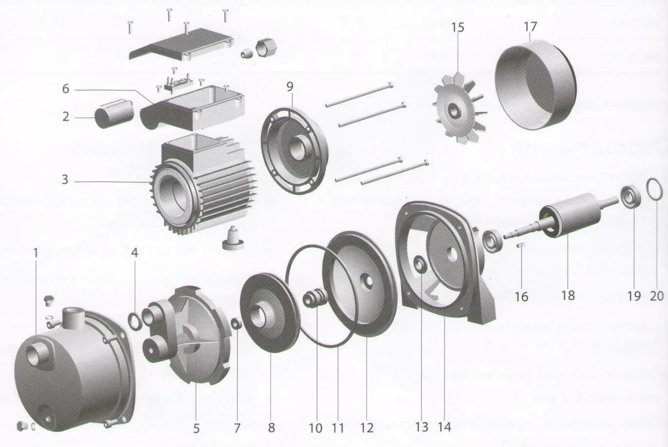 Порядок сборки водяного насоса Водяной насос "Родничок" - устройство, эксплуатация, устранение неполадок