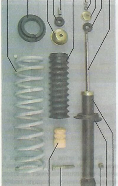 Порядок сборки задней стойки ваз Описание конструкции задней подвески Лада Гранта 1 (Lada Granta) ВАЗ-2190 in 202