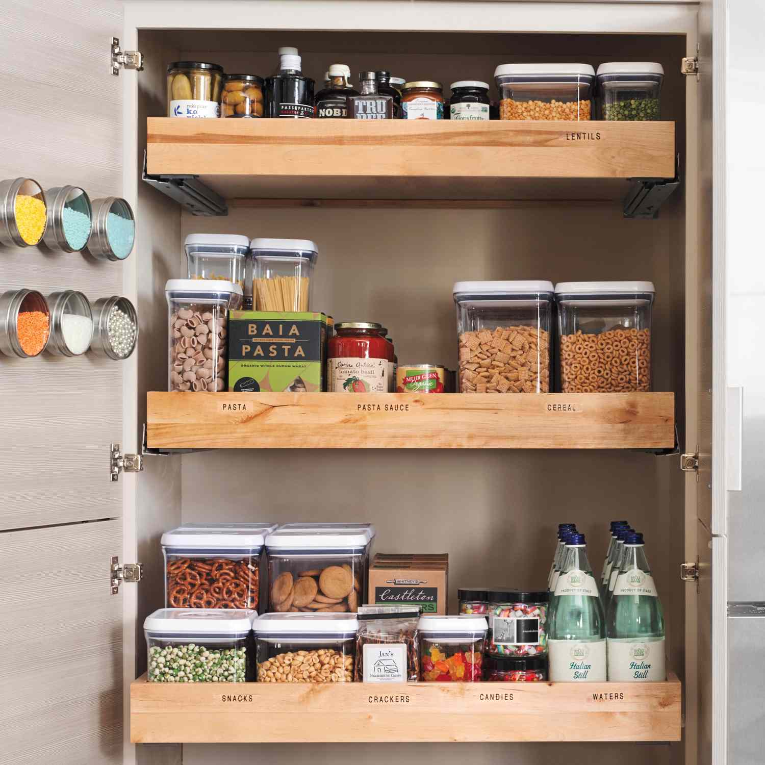 Порядок в кухонных шкафах идеи фото 15 Small Pantry Organization Ideas, According Pros