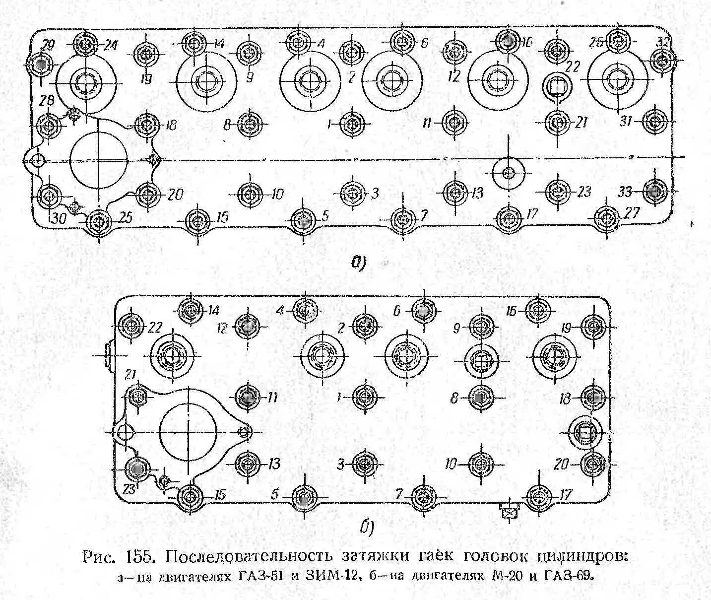 Порядок затяжки болтов гбц газ 53 Публикации Победовод - Конференция ГАЗ-69