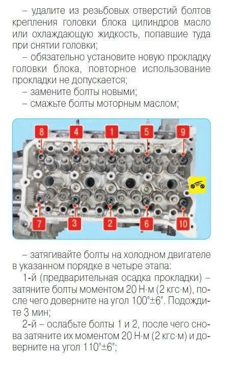 Порядок затяжки болтов гбц к4м Картинки МОМЕНТ ЗАТЯЖКИ ДВИГАТЕЛЯ ГОЛОВКИ ЦИЛИНДРОВ ДВИГАТЕЛЯ