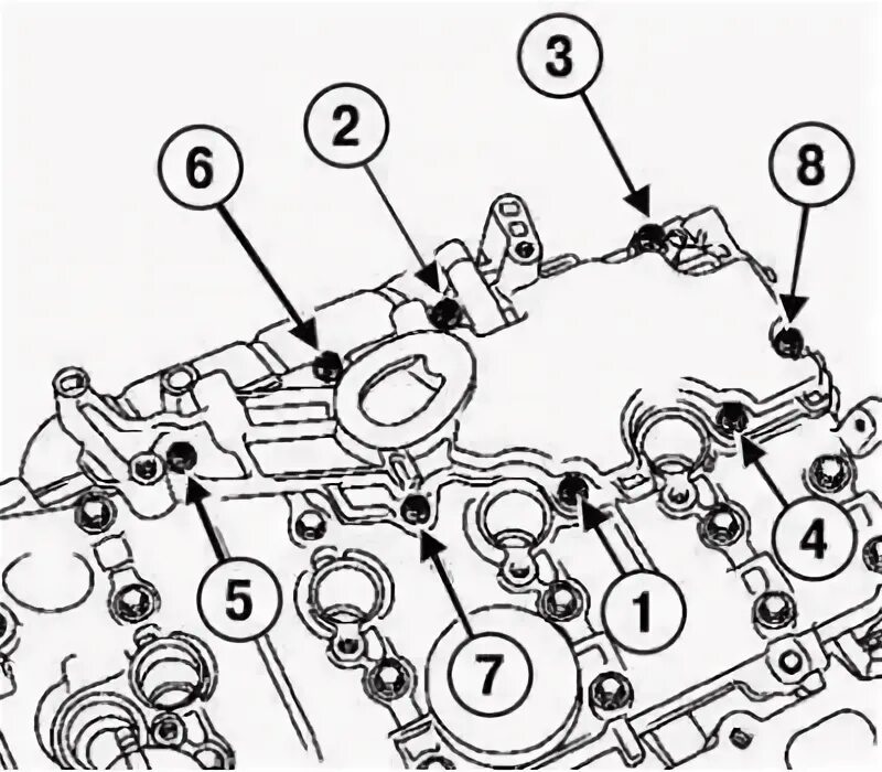 Порядок затяжки болтов гбц рено к4м Installing the cylinder head gasket (Renault Megan 2, 2002-2009, petrol) - "Powe